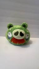Angry Birds Plush Grandpa Mustache Green Pig 2010