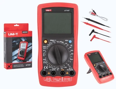 UNI-T UT107 Universal-Multimeter für Fahrzeuge - Batterietester - Bild 1 von 4