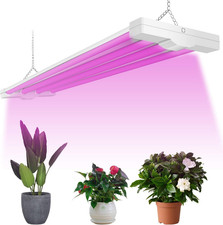 4Ft LED Grow Light 80W 600W Equivalent Full Spectrum Integrated Growing Lamp F