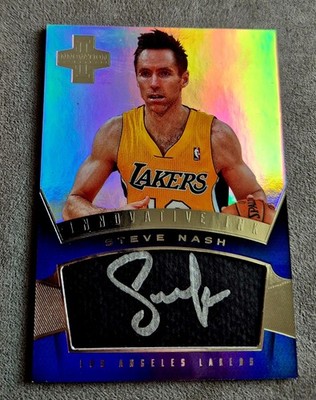 2012-13 Panini Innovation Ink Auto Steve Nash