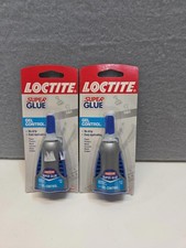 Loctite Super Glue Gel Control 2 Pack NEW