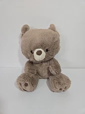 Gund 2024 Kai Big Head Brown Bear Plush Super Soft Stuffed Animal Toy 12"