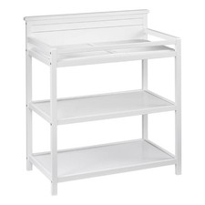 Oxford Baby Universal Wood Changing Station in Snow White Finish