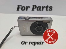 Canon PowerShot ELPH SD750 IS 7.1MP Digital Camera FOR PARTS READ
