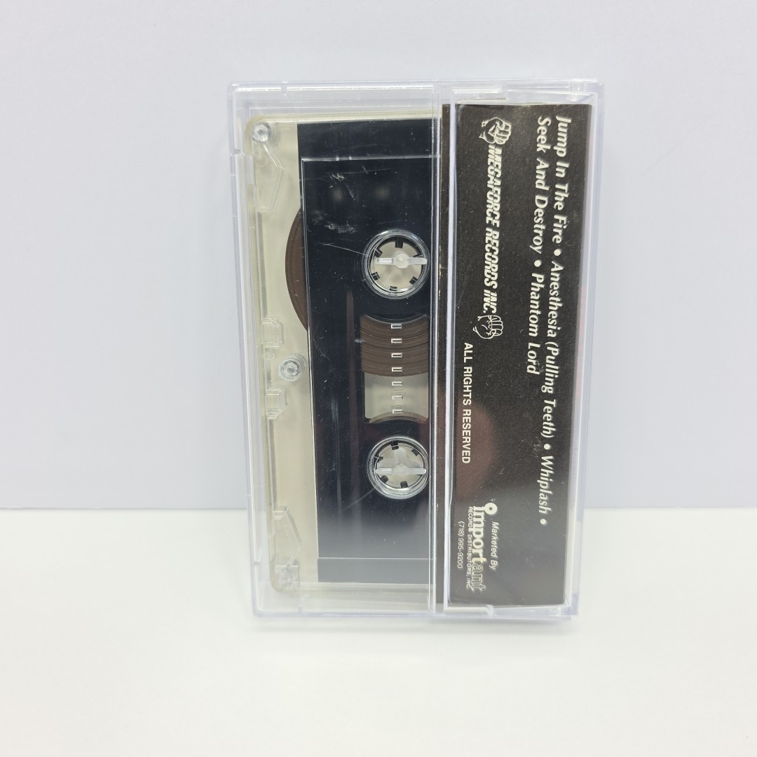 Metallica – Whiplash | Megaforce Records MRST-04 | Cassette (Clear
