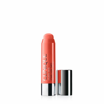 Clinique Chubby Stick Cheek Color Balm Cream Blush 05 Plenty O' Papaya Color NEW