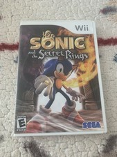 Sonic and the Secret Rings (Nintendo Wii, 2007) Complete, CIB