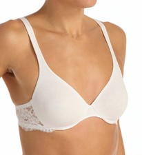 La Perla 906532 Souple Underwire Bra with Lace Wings (White 32B)