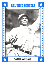 1980 Dodgers Greats TCMA #6 Zach Wheat Brooklyn Dodgers HOF