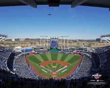 Kauffman Stadium Kansas City Royals Unsigned 2021 Opening Day General View Photo