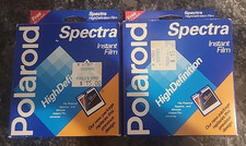 Lot of 2-Vintage Polaroid Spectra High Definition Instant Film Sealed Exp 1994