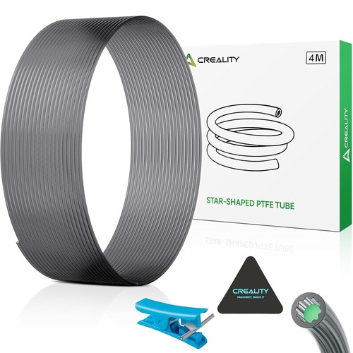 Creality 4m Low-Resistance Star-Shaped PTFE Filament Tube for 3D Printing