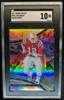 2017 Select Tom Brady Silver Field #286 Patriots SGC 10