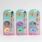 Polly Pocket Heritage Collection Snail Garden, Sand & Surf, Fairy Meadow Ring