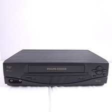 Philips Magnavox VCR VRZ242AT22 4 Head HiFi VHS No Remote Tested Works