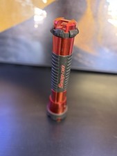 Snap-on Rechargeable Led Work Flashlight Red Aluminum Battery Stuck Snap-on Rechargeable Led Work Flashlight Red Aluminum Battery Stuck