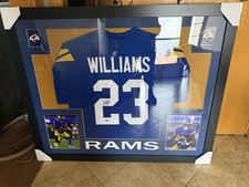 Kyren Williams Framed Signed Jersey