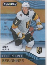 19/20 SYNERGY...CODY GLASS...EXCEPTIONAL BEGINNINGS...ORANGE../399...# EB-30