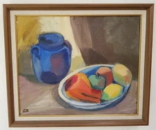 No.: 244 avant-garde oil painting with frame painting oil painting still life fruit
