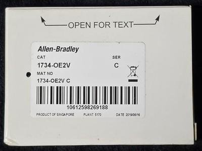 ALLEN-BRADLEY 1734-OE2V Point I/O 2-Point Analog Voltage Output Module