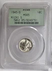 1945‑S Mercury Dime Micro S, PCGS MS65 OGH Retro Holder