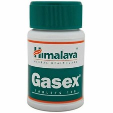 3 bottles X Himalaya Gasex Tablets 100 tab Each Free Shipping