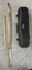 Stagg Model WS-FL231 B foot Silver Plated Band Flute with Hard Case - Used