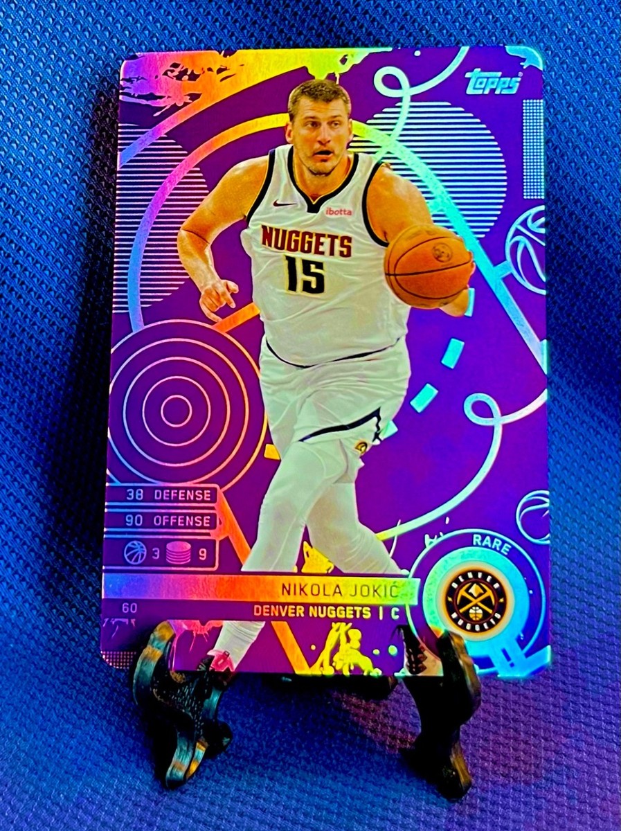 acgカード　　Legend    of    SSP⭐︎26 Nikola Jokic 2025-26 Topps Match Attax SSP PURPLE FOIL RARE 60