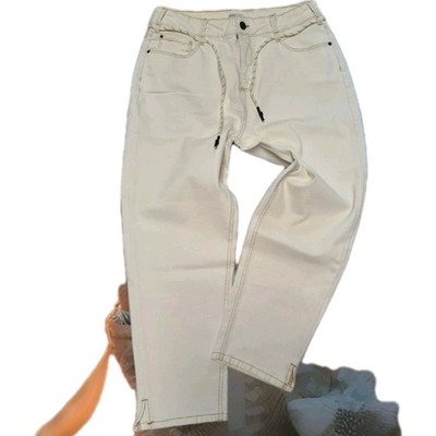 Tom Tailor Jeans Hose Chino creme weiß Gr. 44 Knöchelhose Damen 46 (2457) NEU