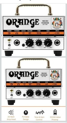 Orange Amps Micro Dark 20w Hybrid Head Guitar Amplifier