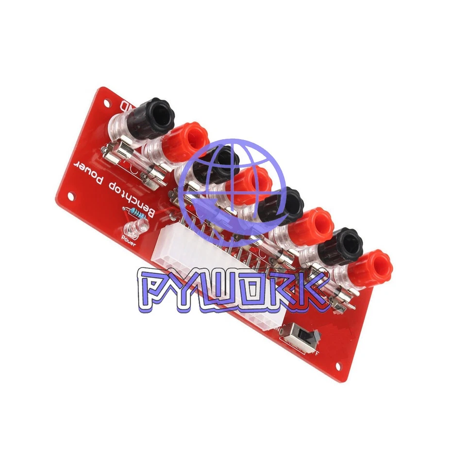 24 Pins ATX Benchtop Board Computer PC Power Supply Breakout Adapter Module M85 - image 4 of 4