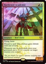 Foil Hardened Academic [Secrets of Strixhaven] MTG