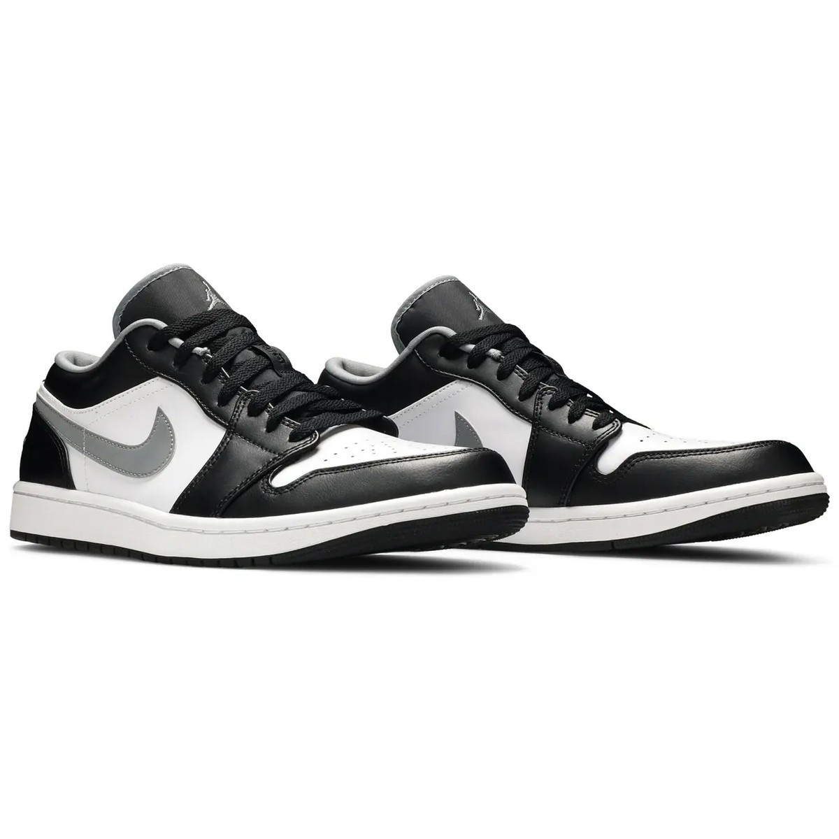 Jordan 1 Low Black White Grey. SIZE 10.5 - 553558-040 Nike Air Jordan 1 Low Black White Grey 553558-040 Mens New  main image 4