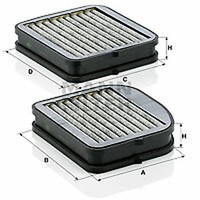 Mann-Filter CUK 22 000-2 Filter, Innenraumluft FüR Maybach, MERCEDES-BENZ
