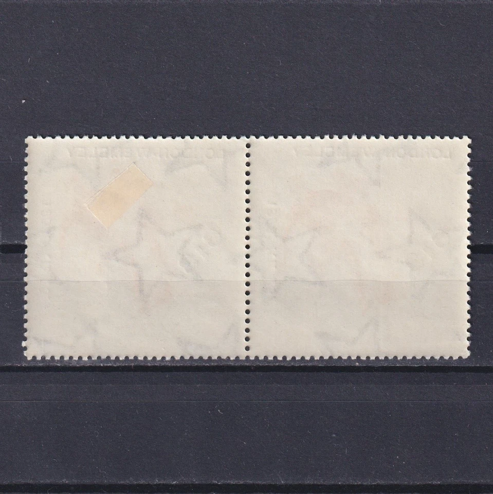 HUNGRÍA 1953, Sc# C128, Fútbol, Wembley Inglaterra, par, MH/MNH Foto 2 de 2