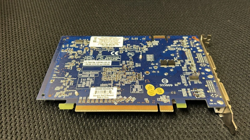 PNY NVIDIA VCG951024GXPB GeForce 9500GT Video Card 1GB DDR2 PCIe 2*DVI S-Video - Image 3 of 4