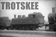 35mm Negative CFR Romania Railways Steam Loco 40 0001 c1968 