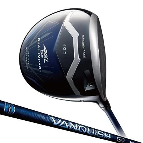 TSURUYA AXEL GF Driver 1W 10.5° ‎VANQUISH for AXEL GF Flex-R Golf Clubs