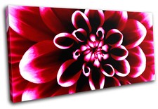 Flowers Floral SINGLE CANVAS WALL ART Picture Print VA