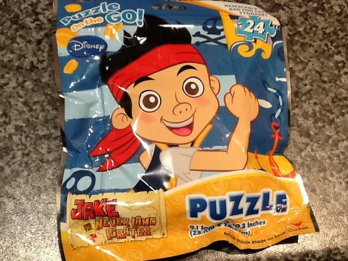 Neu Disney Jake Nimmerland Piraten Puzzle für unterwegs 24 Teile 23,1 x 26,3 cm - Bild 1 von 4