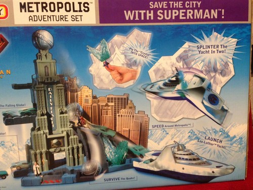 MATCHBOX SUPERMAN PLAYSET Movie Rare 2006 / BRAND NEW Factory Sealed - Picture 7 of 8