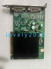 1pc used MATROX AGP Graphics card 7129-0001 REV.B MGI P65-MDDA8X64
