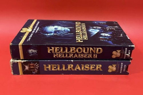 HELLRAISER & HELLRAISER II (VHS) Gold Series Collector's Edition Horror - Picture 4 of 6
