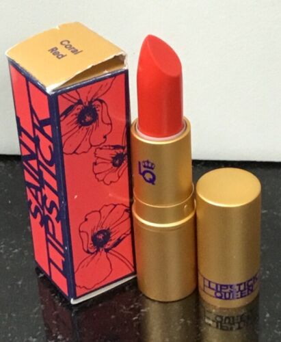 Lipstick Queen Saint Lipstick Saint Coral Red 0.12oz *New In Box* Free