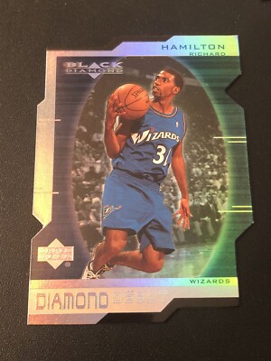 1999-00 Upper Deck Black Diamond Diamond Cut Richard Hamilton #97 Rookie RC