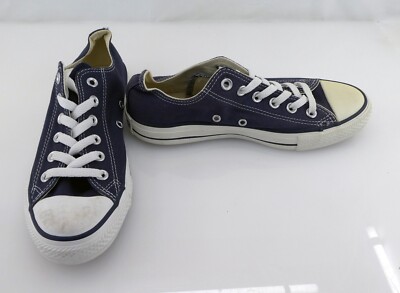 Converse Shoes Chuck Taylor All Star Ox Navy Blue Sneakers Mismatch Womens 7/7.5