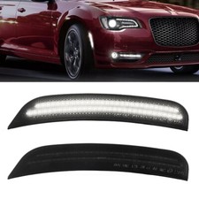Smoked LED Front Rear Side Marker Lights For ...