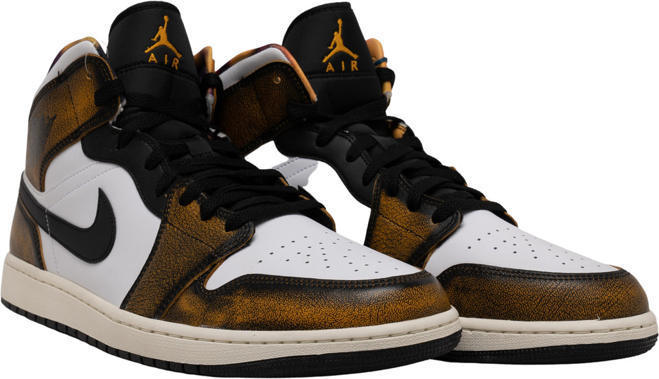 Preços baixos em Jordan 1 SE Mid Wear-Away - Taxi | eBay