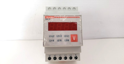 LOVATO DMK70 DIGITAL AMMETER, 220-240VAC 50/60Hz, TRUE RMS 3 PHASE, NNB