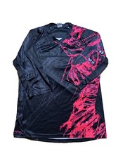 MAGLIA SPECIALISTICA ENDURO COMP 3/4 UOMO MEDIA NERA ROSA CICLISMO